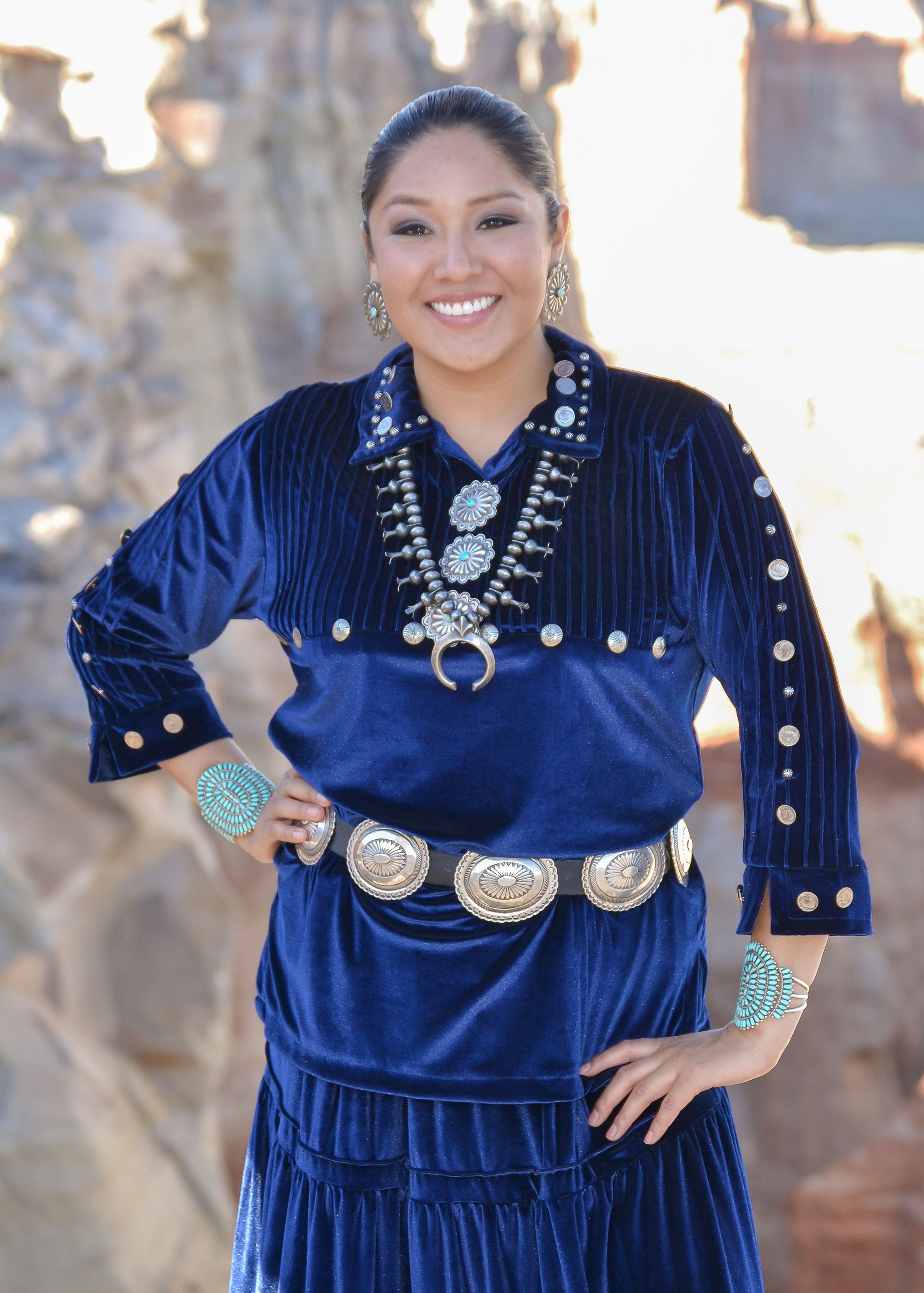 Navajo traditional outfit hotsell